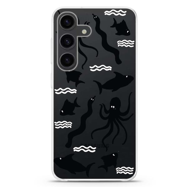 Water, Ocean and Sea Animals Samsung Galaxy Ultra Clear Case For Sale