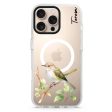 Warbler Whisper iPhone 14 Pro Max MagSafe Compatible Ultra Clear Case Fashion