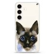 Watercolour Cat Samsung Galaxy Ultra Clear Case Online Sale