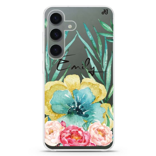 The Great Golden Flower Samsung Galaxy Ultra Clear Case Discount