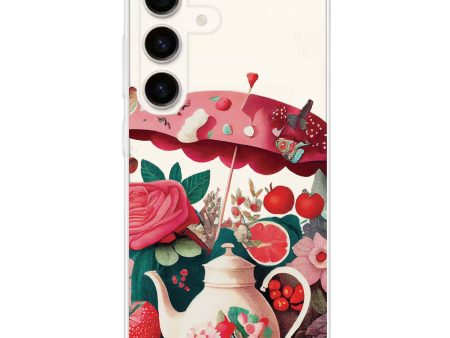 Tea Time Samsung Galaxy Ultra Clear Case Fashion