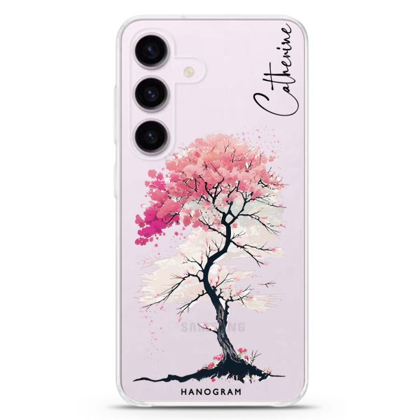 A Cherry tree Samsung Galaxy Ultra Clear Case on Sale