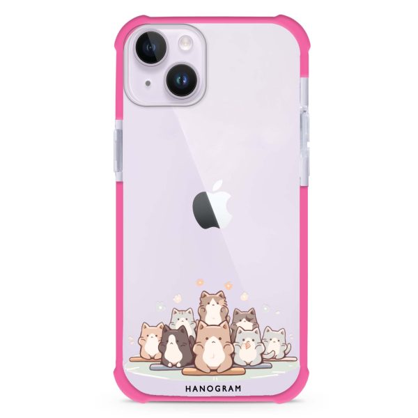 Zen Cat Calm iPhone 14 Plus Ultra Shockproof Case Discount