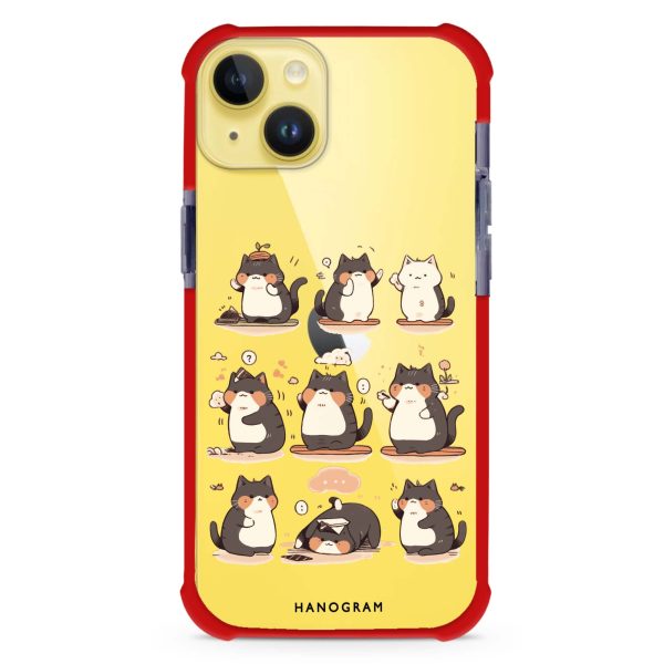 Zen Meowster iPhone 14 Ultra Shockproof Case For Sale