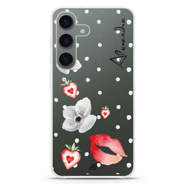 The First Date Samsung Galaxy Ultra Clear Case on Sale