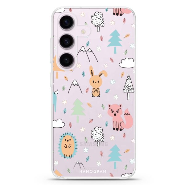 Whimsy Wildlife Samsung Galaxy Ultra Clear Case Fashion