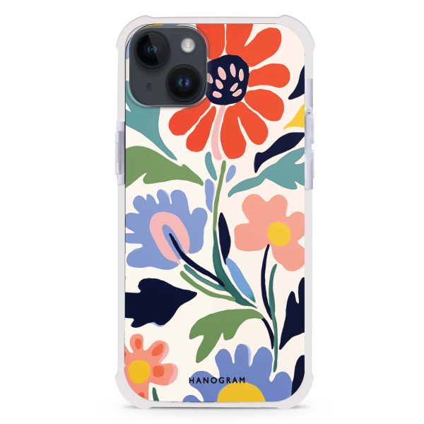 Brushed Blossoms iPhone 14 Ultra Shockproof Case Fashion