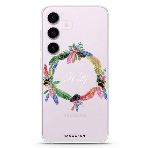 Watercolour Feather Samsung Galaxy Ultra Clear Case Online