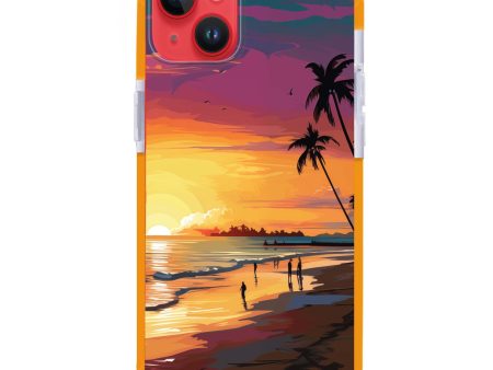 Sunset Glow iPhone 15 Plus MagSafe Compatible Ultra Shockproof Case Online