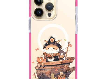 Buccaneer Kitty iPhone 14 Pro Max MagSafe Compatible Ultra Shockproof Case Fashion