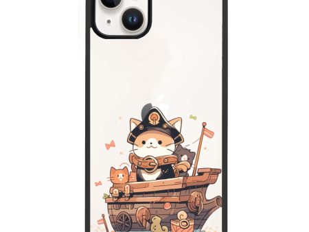 Buccaneer Kitty iPhone 13 Mini Impact Guard Bumper Case Online now