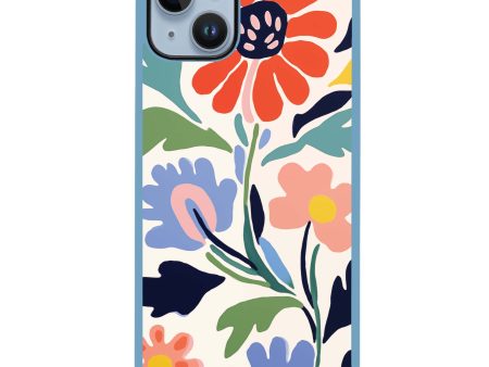 Brushed Blossoms iPhone 13 Impact Guard Bumper Case Supply