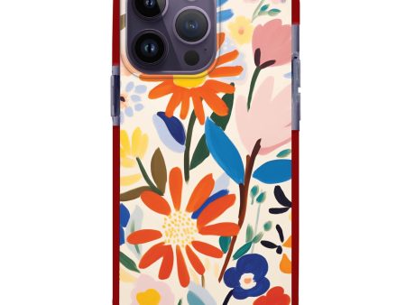 Bloom Brushwork iPhone 15 Pro Max MagSafe Compatible Ultra Shockproof Case Online Hot Sale