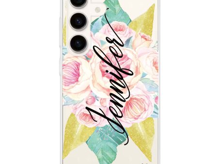 Abloom Rose Samsung Galaxy Ultra Clear Case Fashion