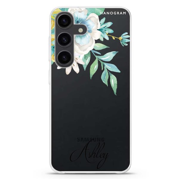 Watercolor Flowers Samsung Galaxy Ultra Clear Case Online