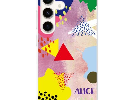 Trendy Abstract III Samsung Galaxy Ultra Clear Case on Sale