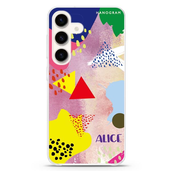 Trendy Abstract III Samsung Galaxy Ultra Clear Case on Sale