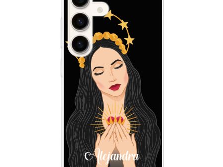 The Virgin Mary Samsung Galaxy Ultra Clear Case Cheap