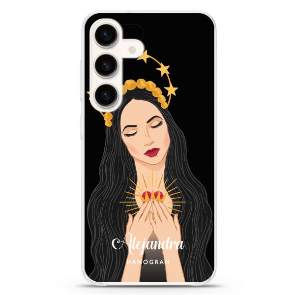 The Virgin Mary Samsung Galaxy Ultra Clear Case Cheap