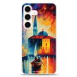 A Boat in Italy Samsung Galaxy Ultra Clear Case Online Hot Sale