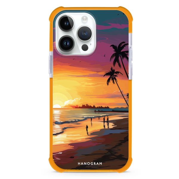 Sunset Glow iPhone 13 Pro MagSafe Compatible Ultra Shockproof Case Supply