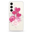 Sweet Heart With Rose Samsung Galaxy Ultra Clear Case Online