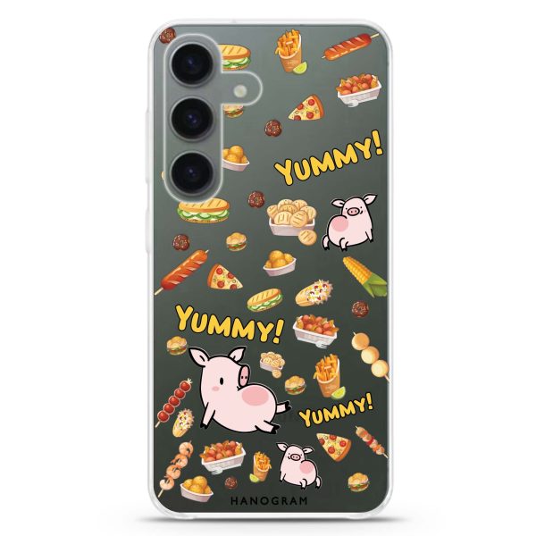 Yummy Piggy Samsung Galaxy Ultra Clear Case Online