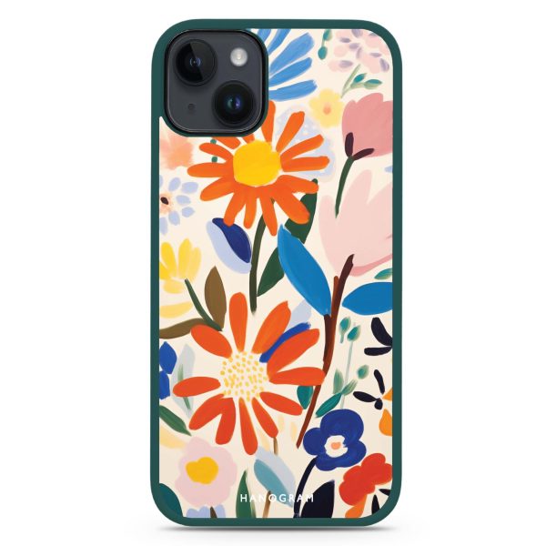 Bloom Brushwork iPhone 13 Impact Guard Bumper Case Cheap