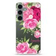 Watercolor Rose Samsung Galaxy Ultra Clear Case Supply