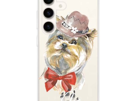 Yorkshire Terrier Samsung Galaxy Ultra Clear Case Cheap