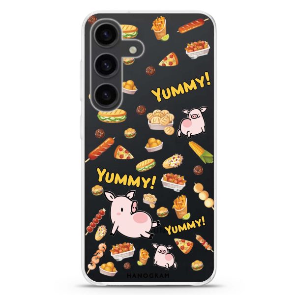 Yummy Piggy Samsung Galaxy Ultra Clear Case Online