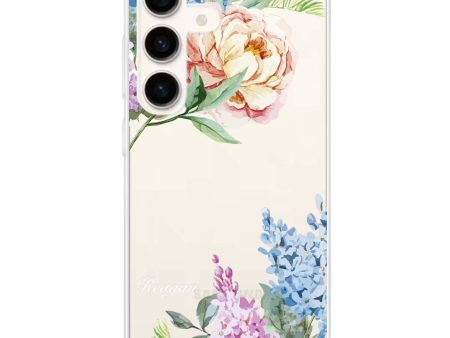 Tropical Floral Samsung Galaxy Ultra Clear Case Online Hot Sale