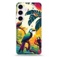 Tropical birds Samsung Galaxy Ultra Clear Case Supply