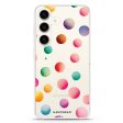 Watercolour Polka Dot Samsung Galaxy Ultra Clear Case Online now