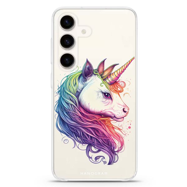 A unicorn Samsung Galaxy Ultra Clear Case Online now