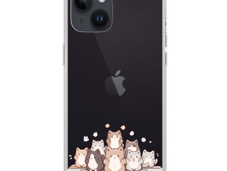 Zen Cat Calm iPhone 13 Mini Ultra Clear Case Online now