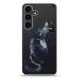 Watercolour Cat Samsung Galaxy Ultra Clear Case For Cheap