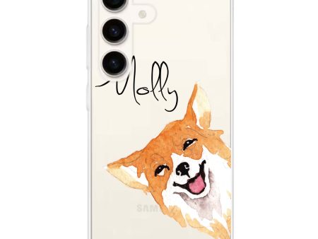 Welsh Corgi Samsung Galaxy Ultra Clear Case on Sale