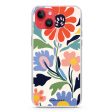 Brushed Blossoms iPhone 13 Mini Ultra Clear Case Cheap