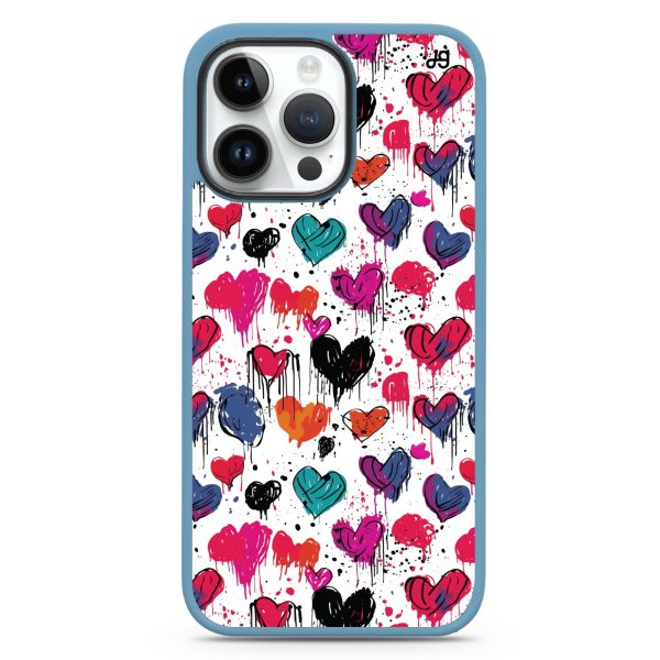 Bleeding Passion iPhone 13 Pro Impact Guard Bumper Case Fashion