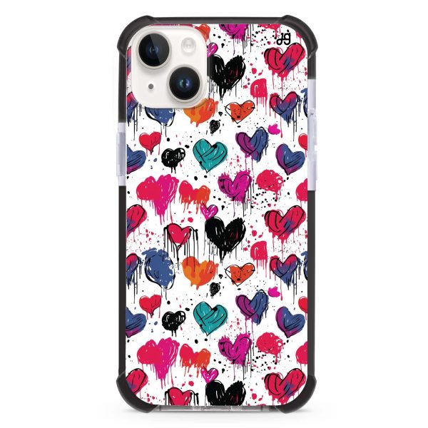 Bleeding Passion iPhone 13 MagSafe Compatible Ultra Shockproof Case Fashion