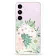 Vintage Flowers Samsung Galaxy Ultra Clear Case Sale