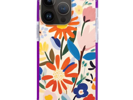 Bloom Brushwork iPhone 13 Pro MagSafe Compatible Ultra Shockproof Case Sale