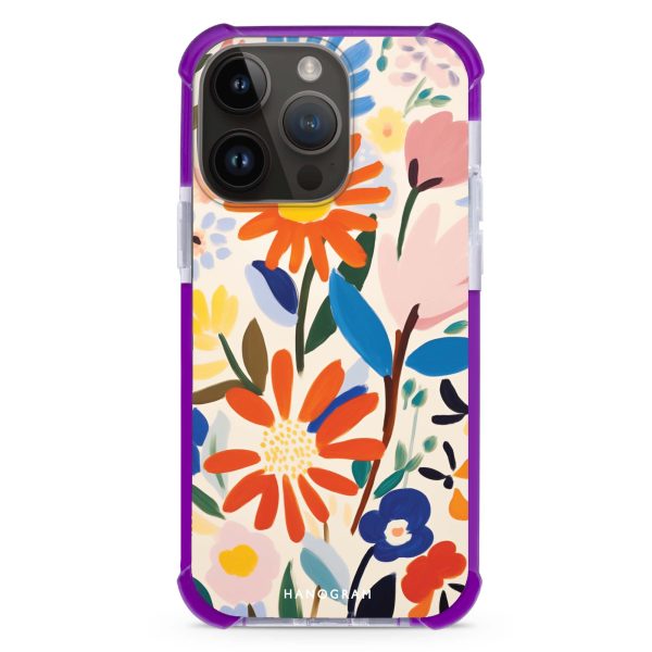 Bloom Brushwork iPhone 13 Pro MagSafe Compatible Ultra Shockproof Case Sale