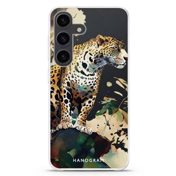 A leopard Samsung Galaxy Ultra Clear Case Online Hot Sale