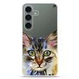 Watercolour Cat Samsung Galaxy Ultra Clear Case Supply