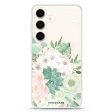 Vintage Flowers Samsung Galaxy Ultra Clear Case Sale