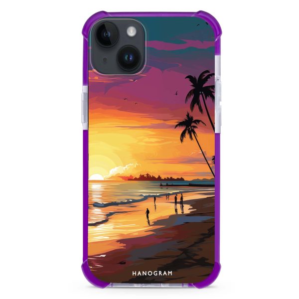 Sunset Glow iPhone 15 Plus MagSafe Compatible Ultra Shockproof Case Online