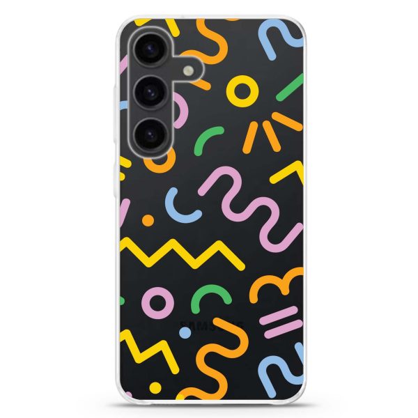 Abstract Doodles Samsung Galaxy Ultra Clear Case Hot on Sale