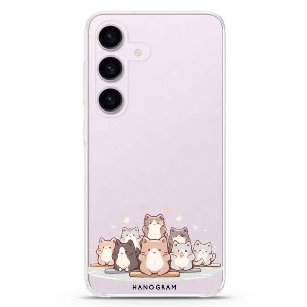 Zen Cat Calm Samsung Galaxy Ultra Clear Case Supply